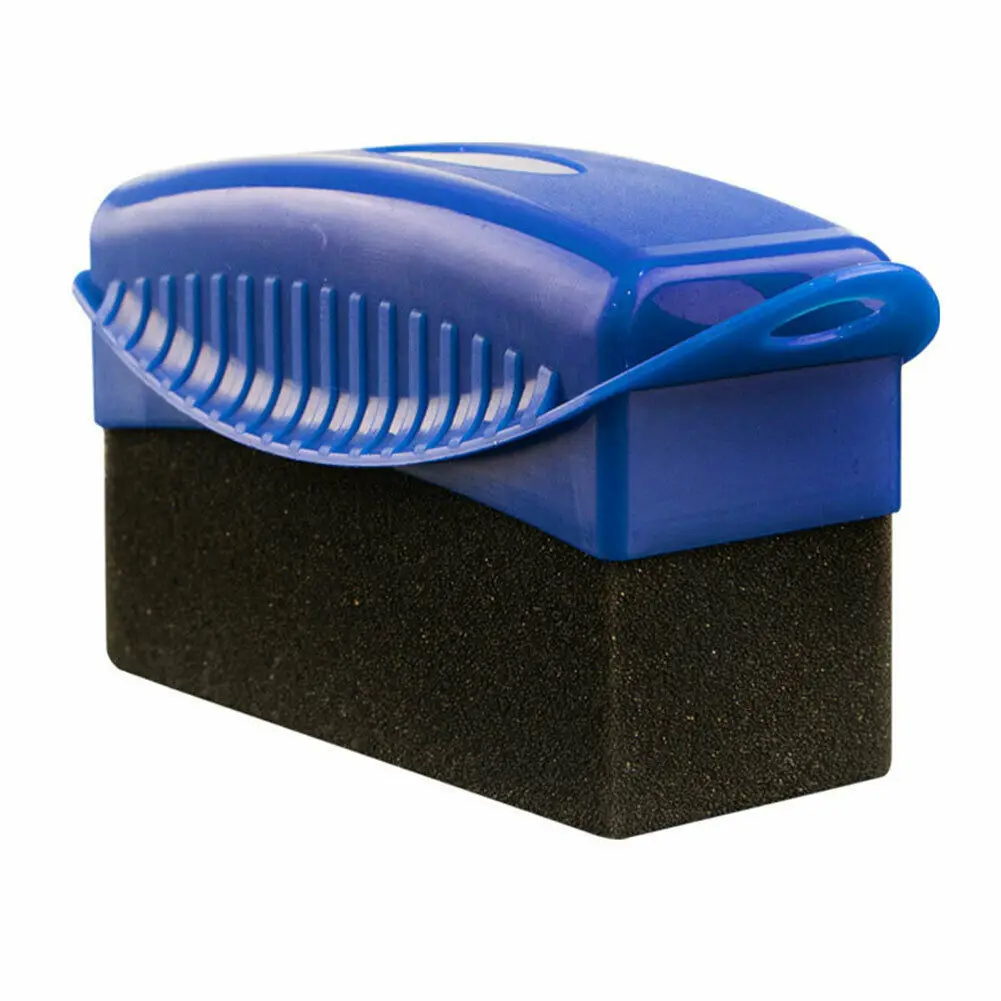 Auto Wheel Light Polishing Waxing Sponge Brush With Cover Washing Cleaning Tire Contour Dressing Applicator Detail Accessories
