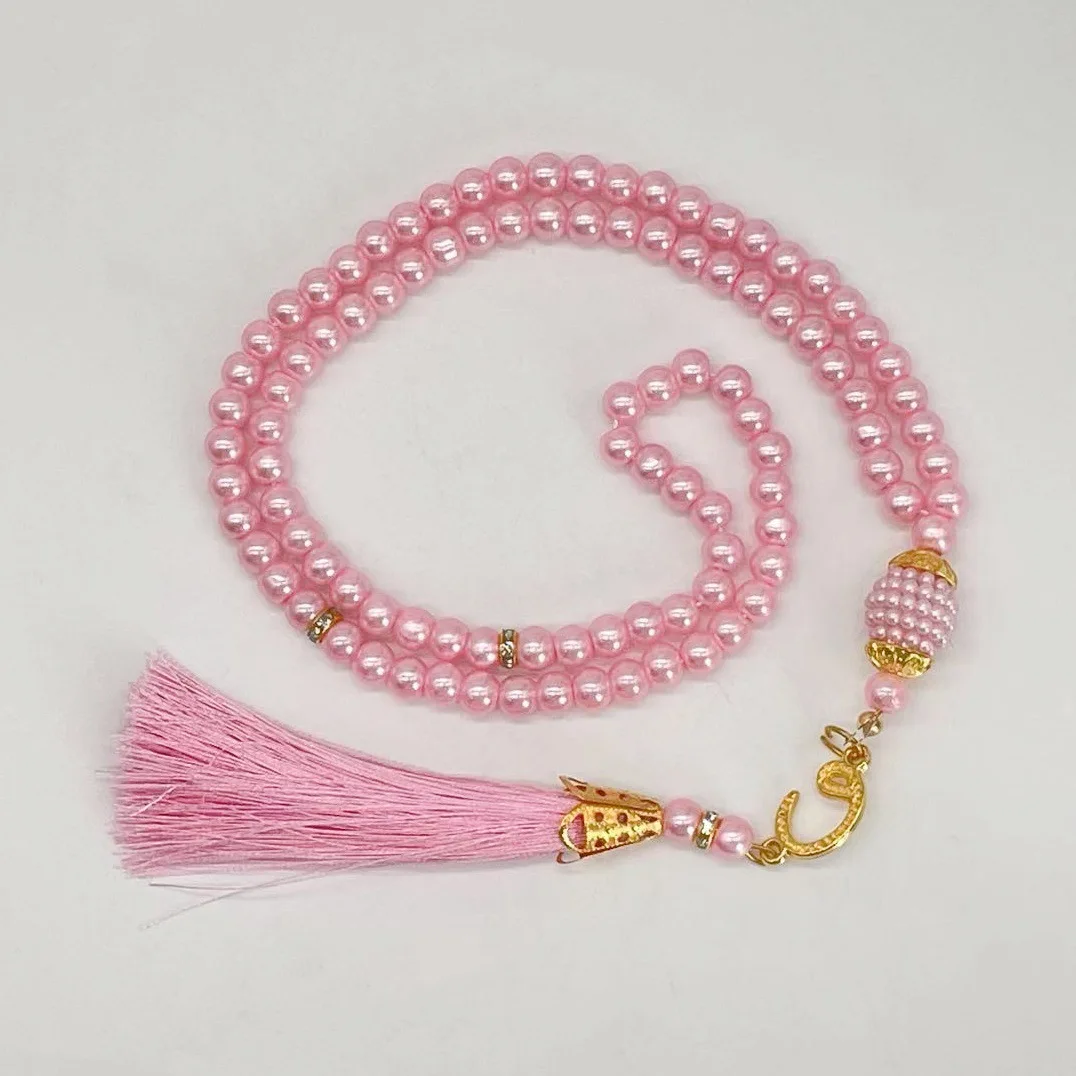 Мусульманские четки Tesbih мусульманские Исламская молитва 99 бусин Tasbih