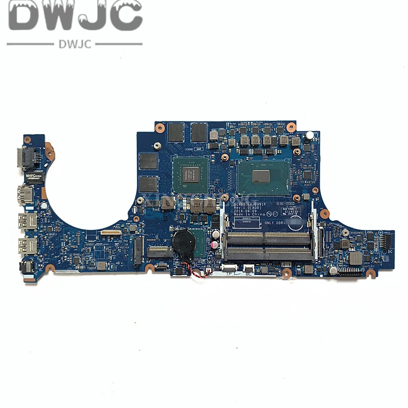 For DELL Inspiron 15 7566 7466 LA-D991P I7-6700HQ GTX960 4GB Motherboard DDR3 HM76 Intel CN-077V33 077V33 100% Test