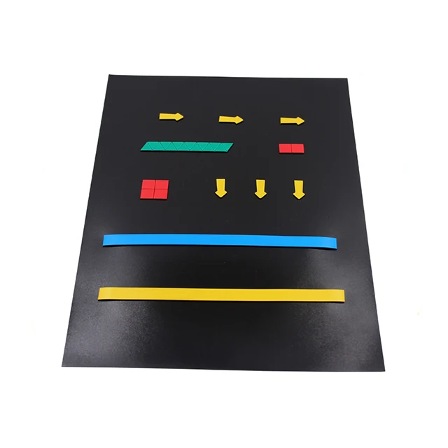 A4 Plain Soft Flexible Rubber Magnet Foil Sheet Magnetic Matt Black For Die Cutting Storing Craft