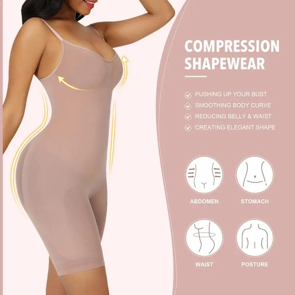 HOT SALE Wholesale Fajas colombianasSeamless Shapewear High Waist Slimming Tummy Control Full Body Shaper Shapewear for women