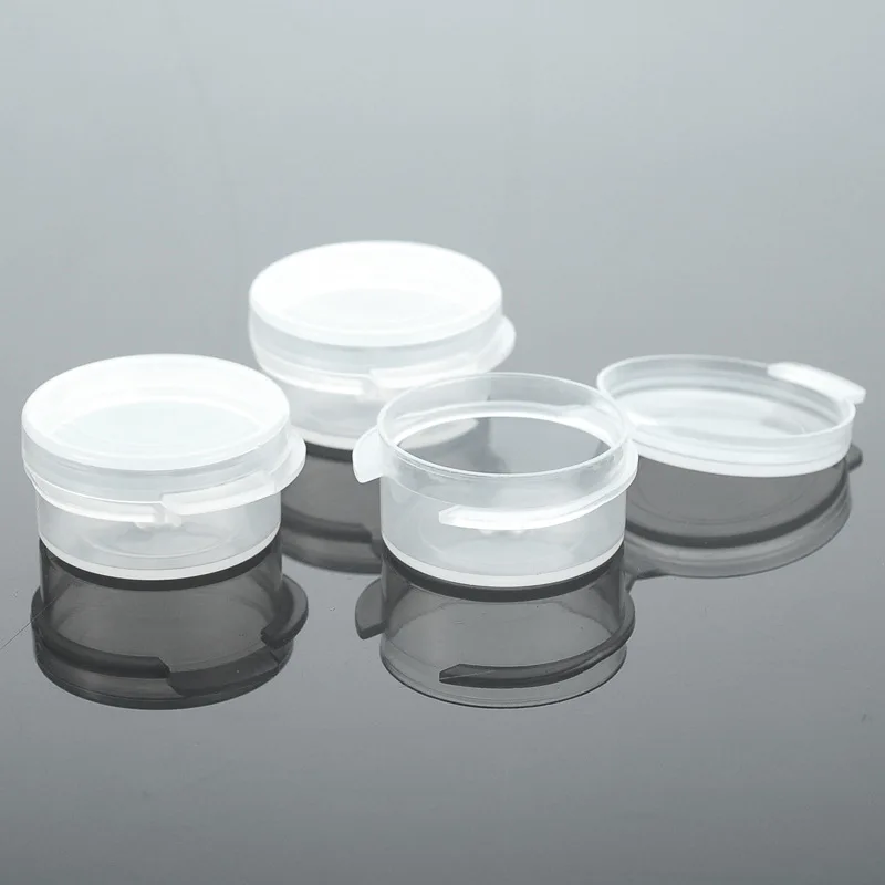 10g Small flip top Cosmetic Jar, Ministorage Conjoined cap jar