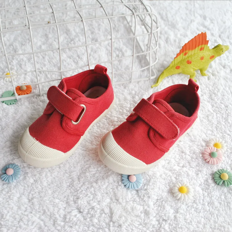 
Wholesale Nice Durable Canvas Shoes for kids Good Quality Comfortable sole children school shoes 