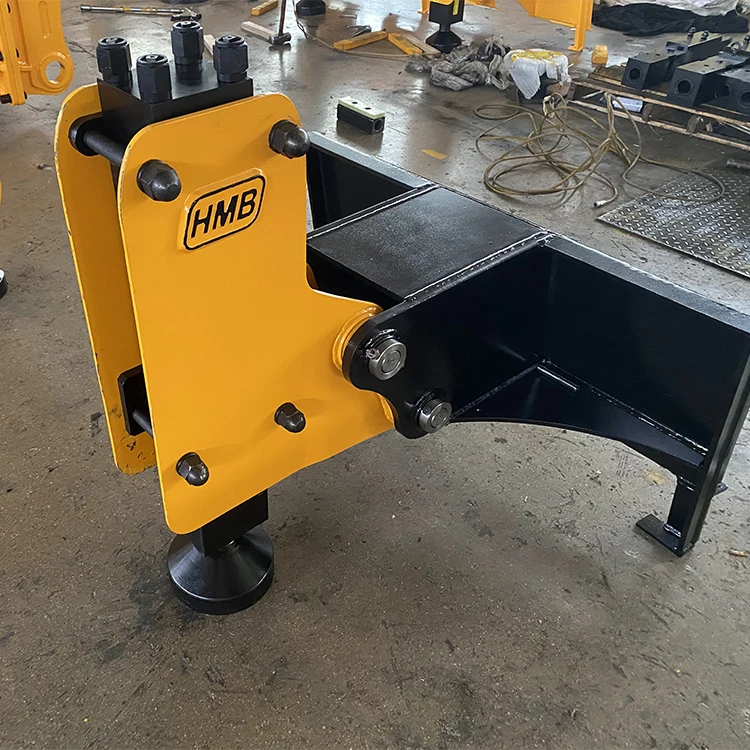 Fence post driver post pounder excavator pile driver post driver hammer for skid steer loader