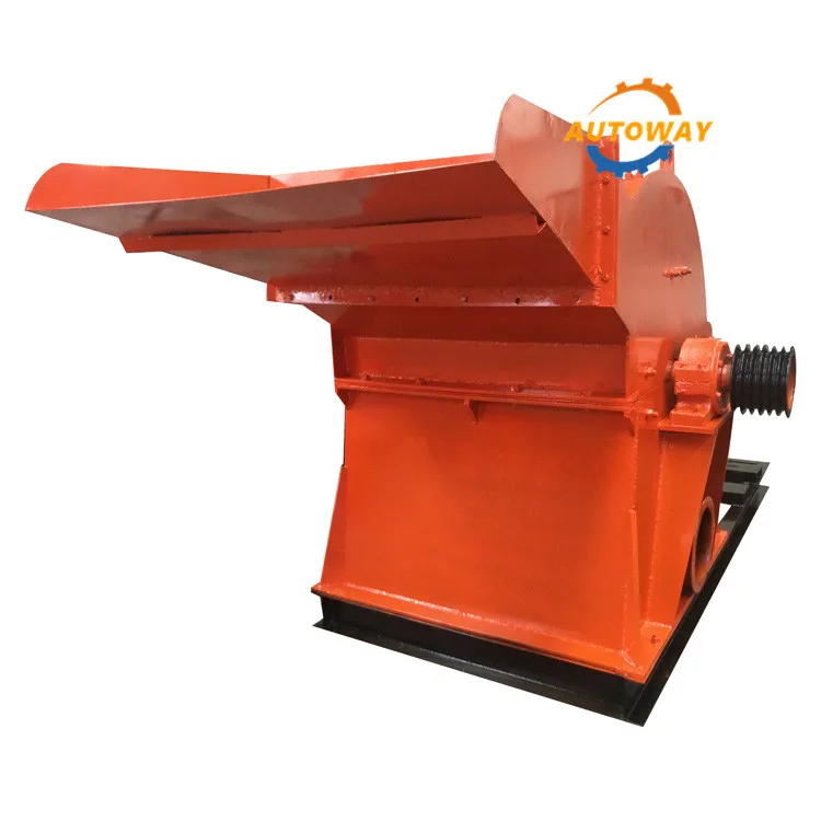 Machine to Crush Wood into Sawdust Automatic Timbering Crusher Machine Wood Pallet Shredder