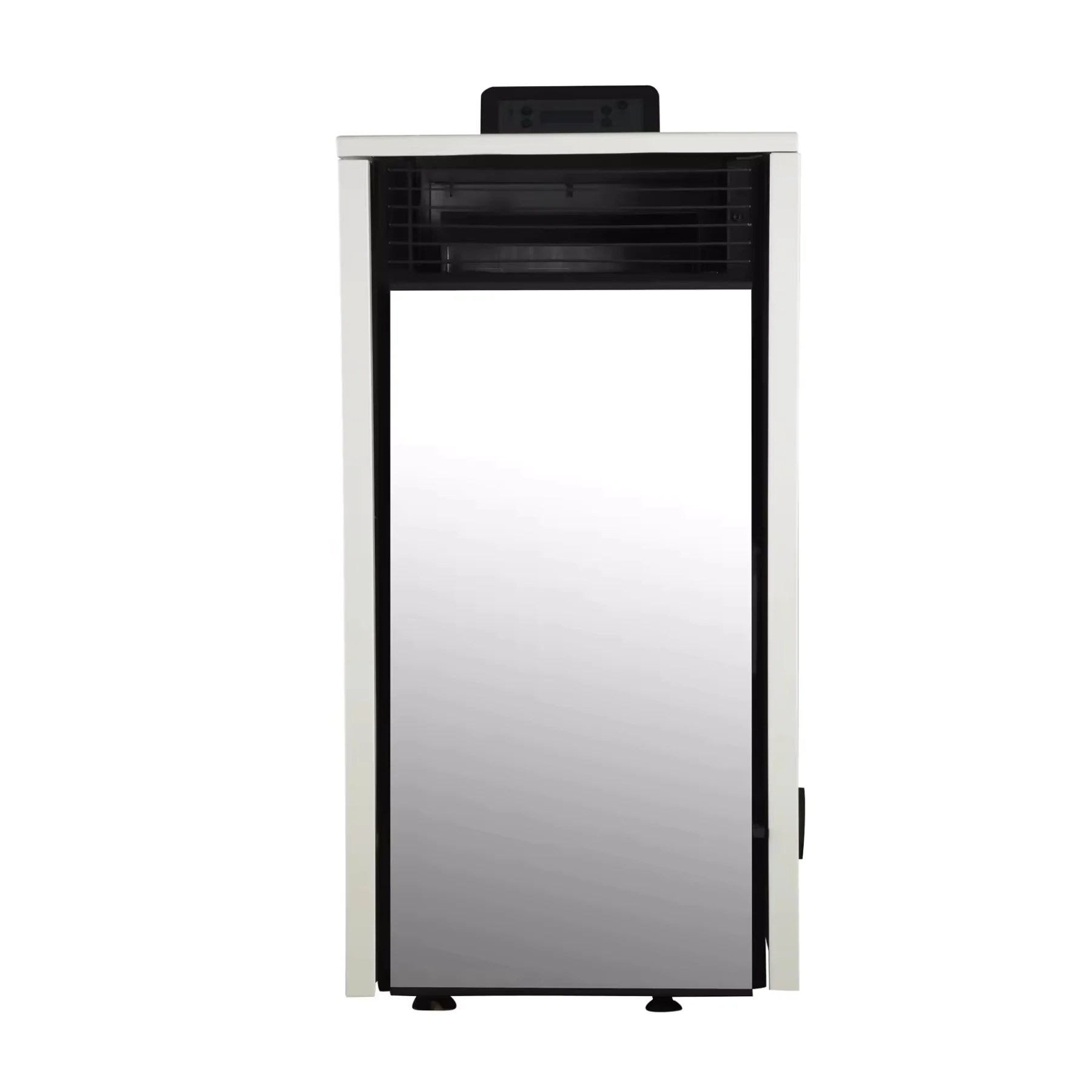 High Quality 8 KW Compact Cast Iron Furnace Heater Modern Design Sawdust Pellet Particle Stove for Home Use Fuel Wood