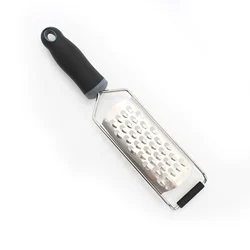New Kitchen High Quality Stainless Steel Blade Ergonomic Soft Handle Lemon Zester Ginger Potato Grater Slicer