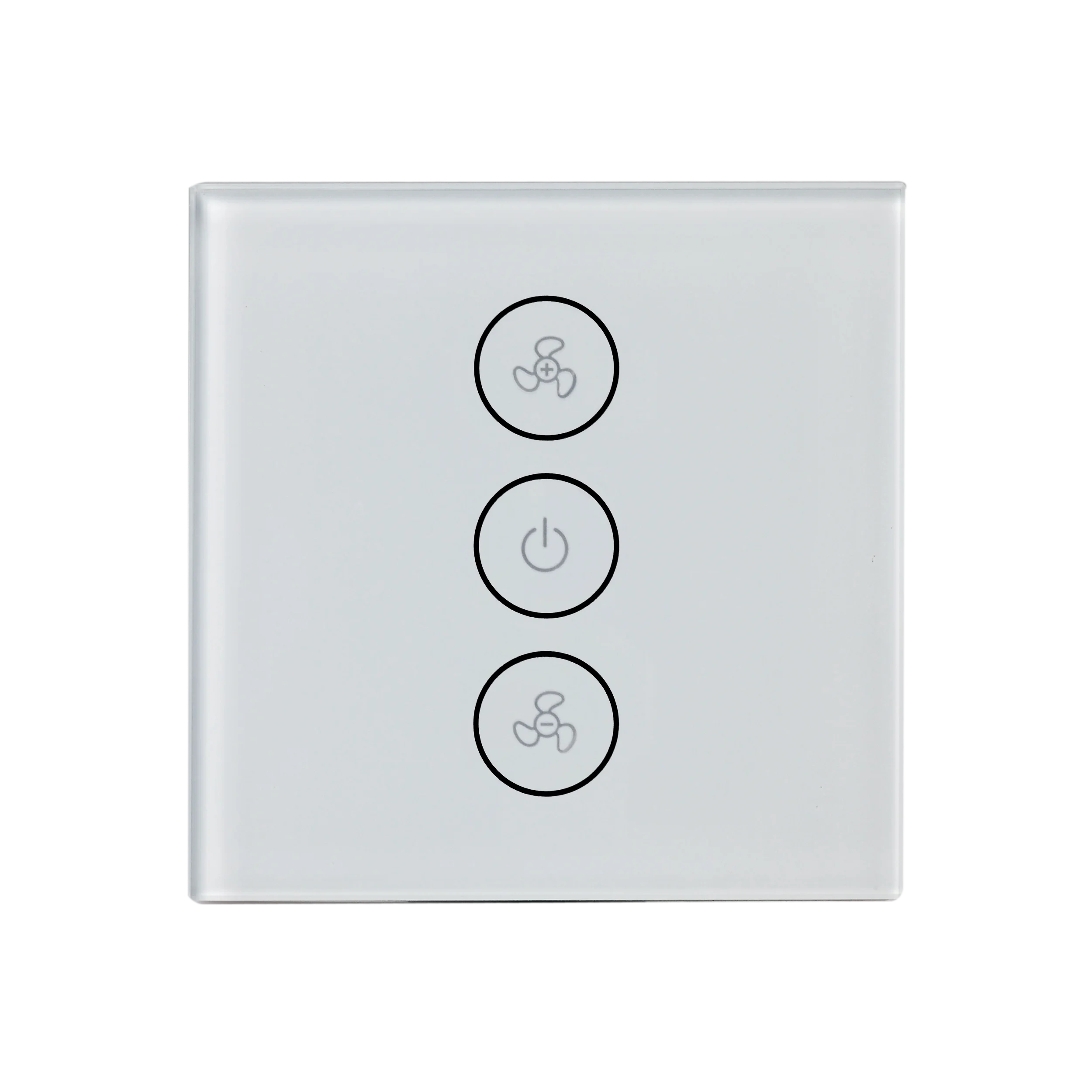 Smart Home Tuya Smart Life App Remote Control WiFi Fan Switch 3 gang convenient control