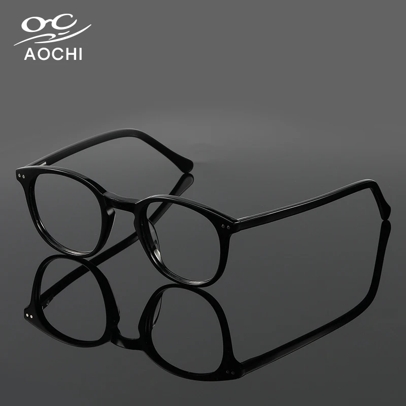 Aochi Top Quality Unique Hand Made Acetate Optical Vintage Wholesale Acetate Glasses Frame Acetate Eyewear Eyeglasses Frames