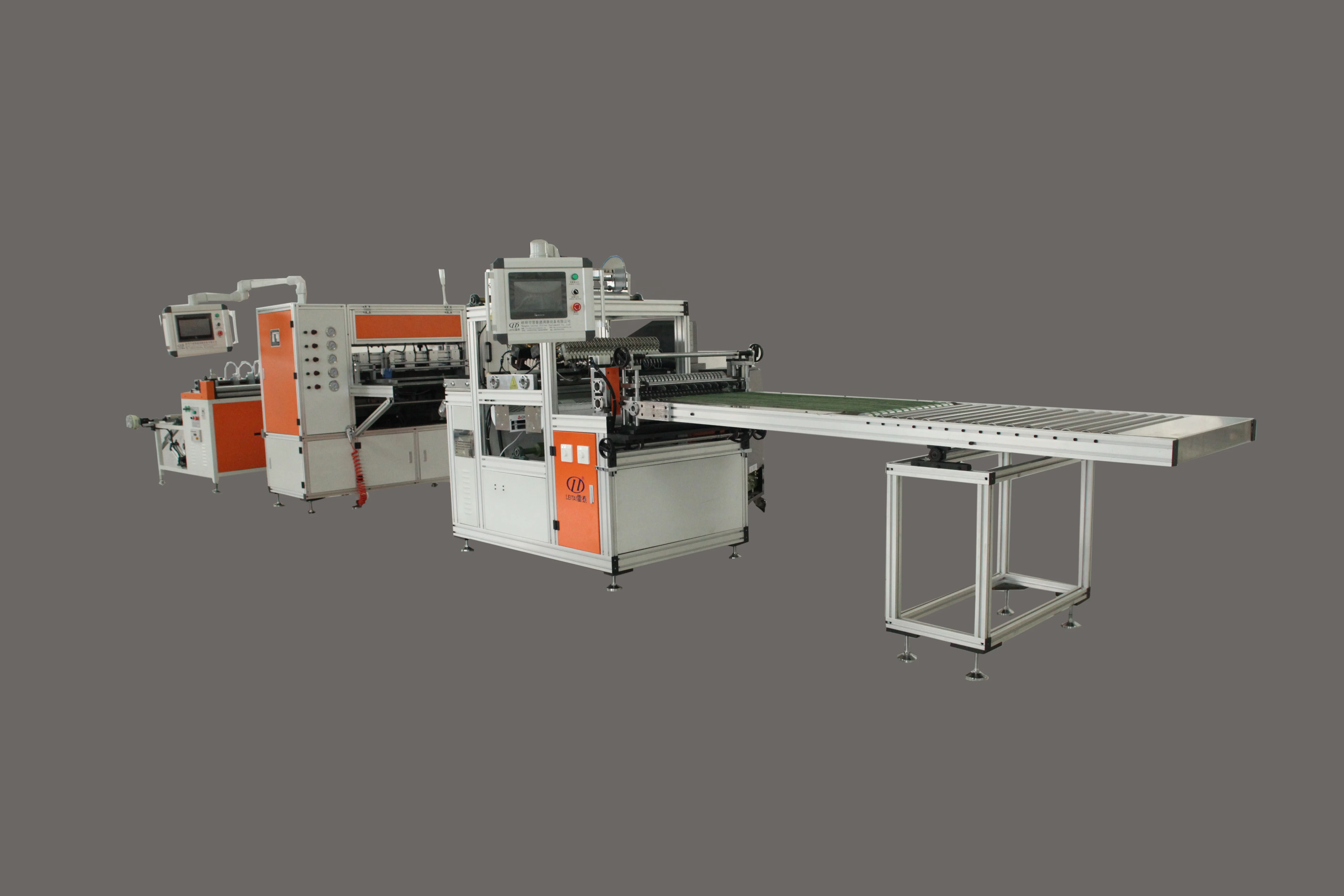 LT-AUTO Full Automatic Hepa Filter Mini Pleating And Gluing Machine