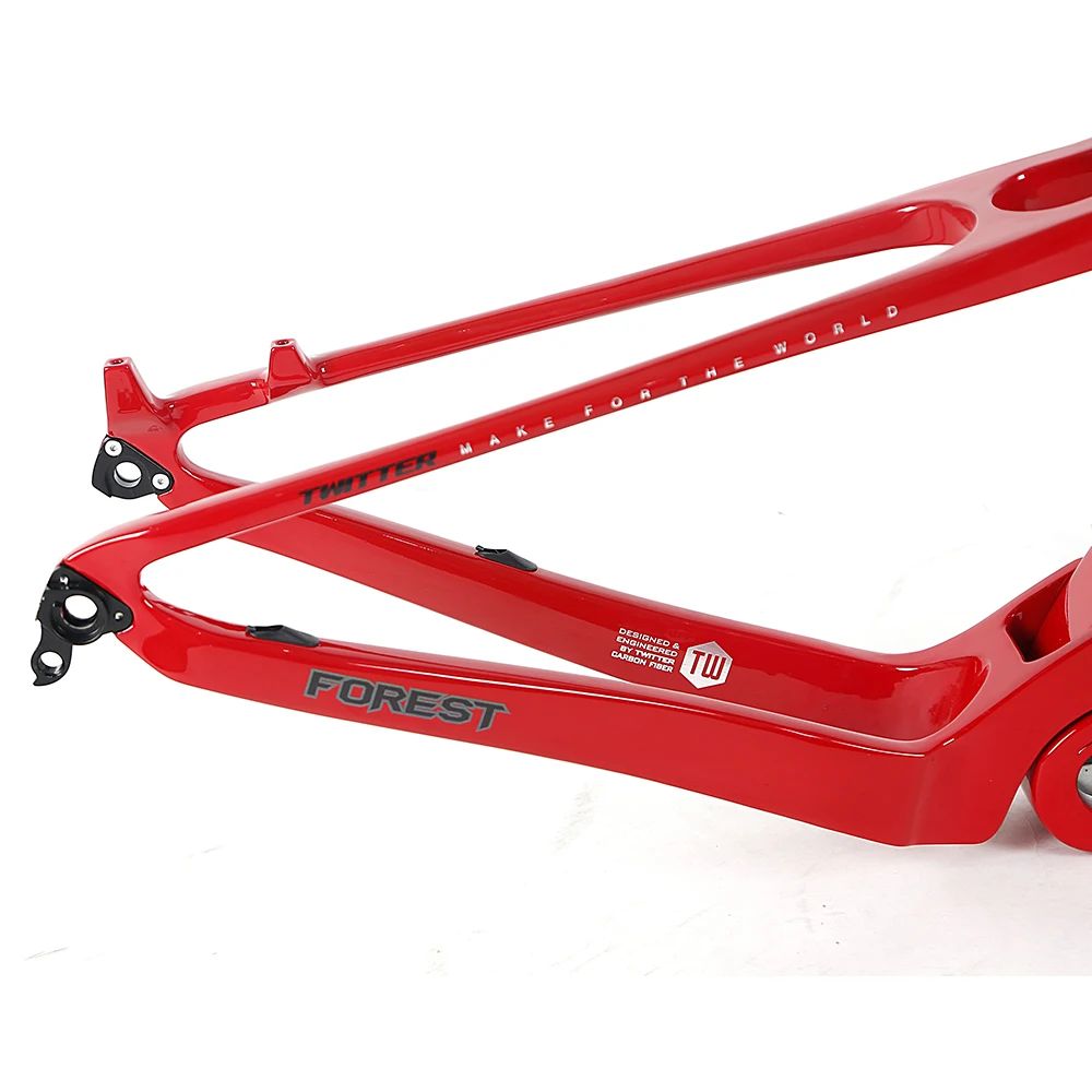 Twitter MTB bicycle frame B00st 148mm*12mm suspension frame 27.5 29er Susper Light carbon fiber t1000 BSA 73 bottom bracket fram