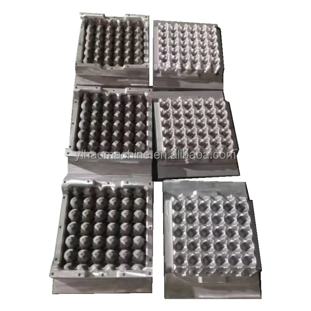 30/12/6 egg tray mold ,all kinds of aluminum mold for paper pulp molding products,aluminum apple tray mold