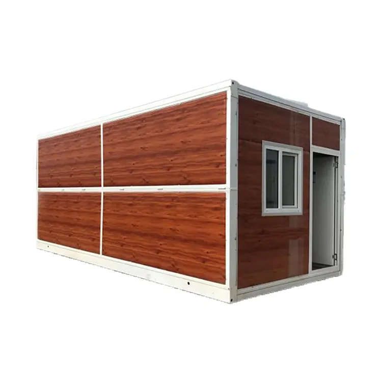 DXH supplier custom 20 40 45 100 ft prefabricated foldable container houses china luxury portable folding prefab homes