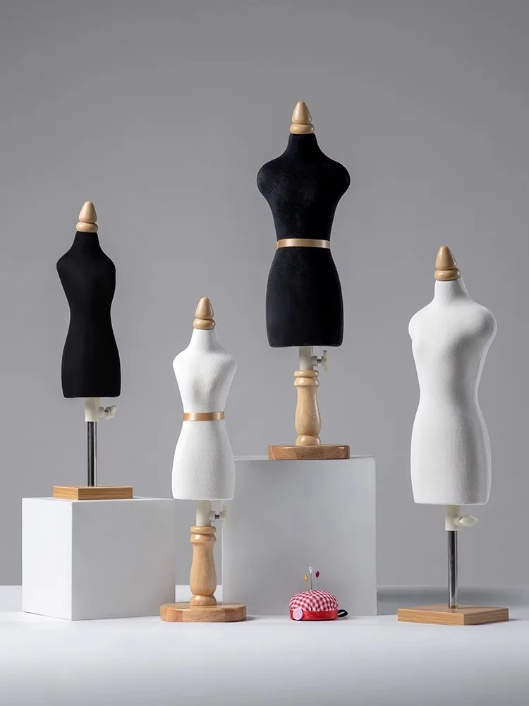 Doll Size Woman Half Body Sewing Mannequin Tailors Dummy