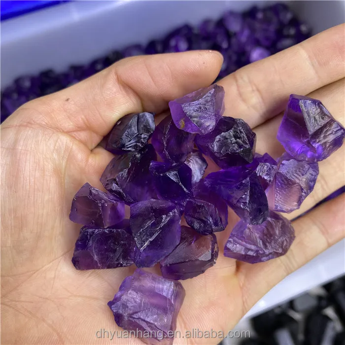 Wholesale cheap price rough dark amethyst stone natural crystal amethyst