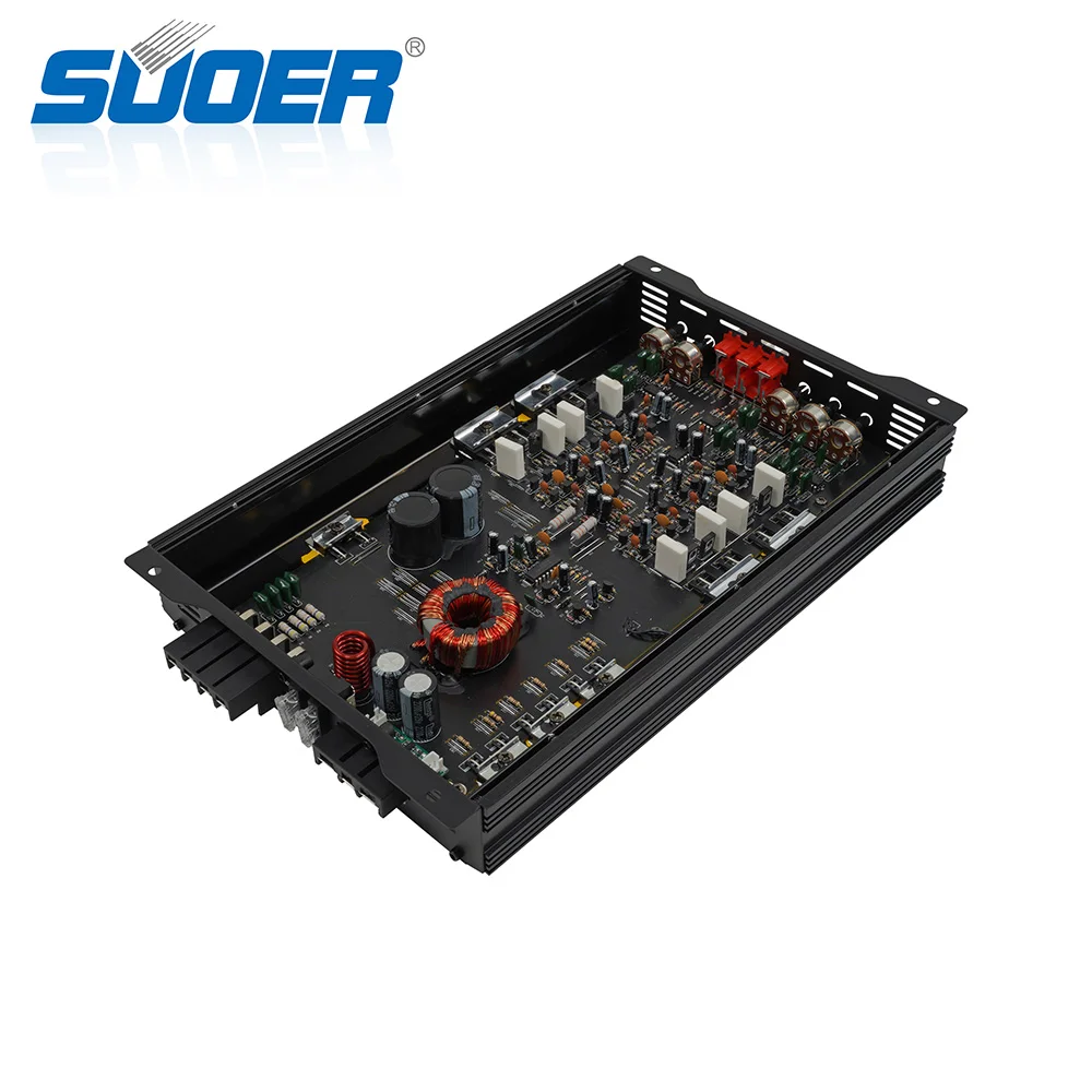 Suoer AR-480 car audio amplifier USA markert good price car amplifier 4*80 watts accept OEM and ODM