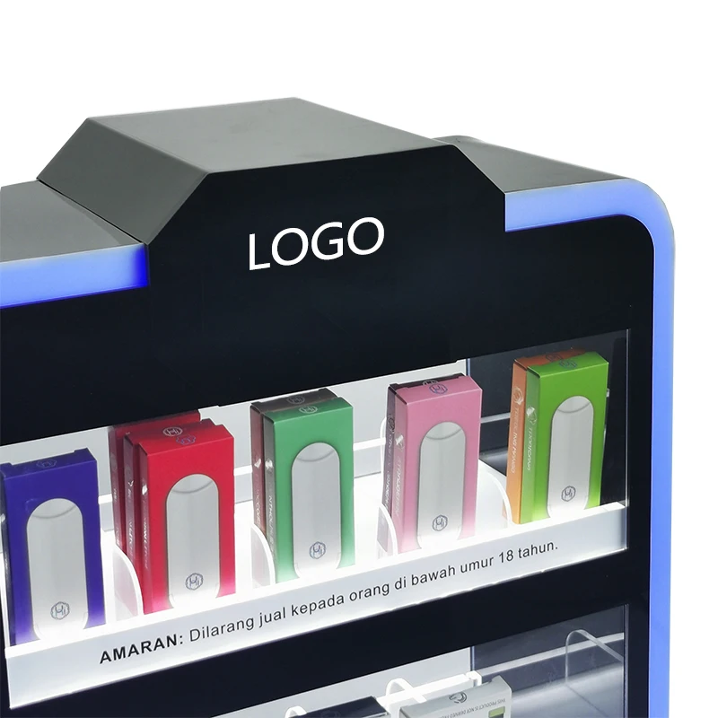 Factory Custom Acrylic Mobile Accessories Display Stand USB Flash Drive LED Display Showcase With Great Price