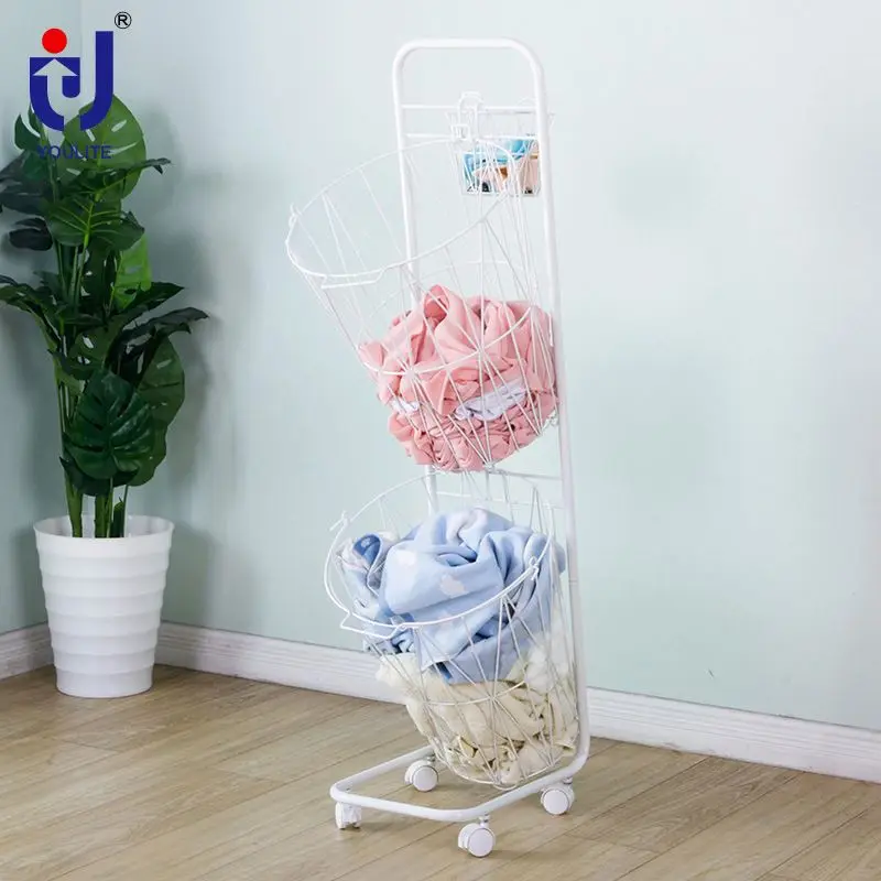 New Space Saving Sterilite Bushel 71 L Ultra Laundry Basket Window