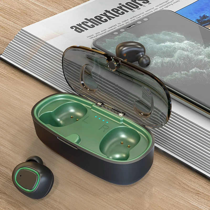 
Оптовая продажа, наушники с внешним аккумулятором, наушники-вкладыши i12, беспроводные наушники-вкладыши для спорта 