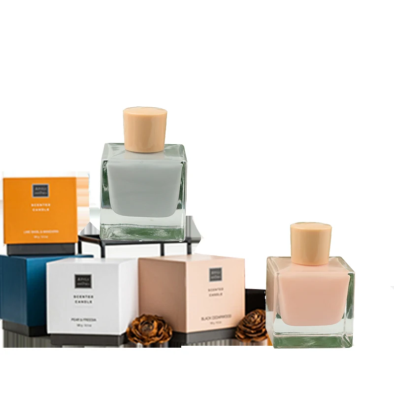 Custom perfume 30ml 50ml 100ml  bottle with gift box sprayer empty square perfume bottle glass 30ml perfume bottle with box pack