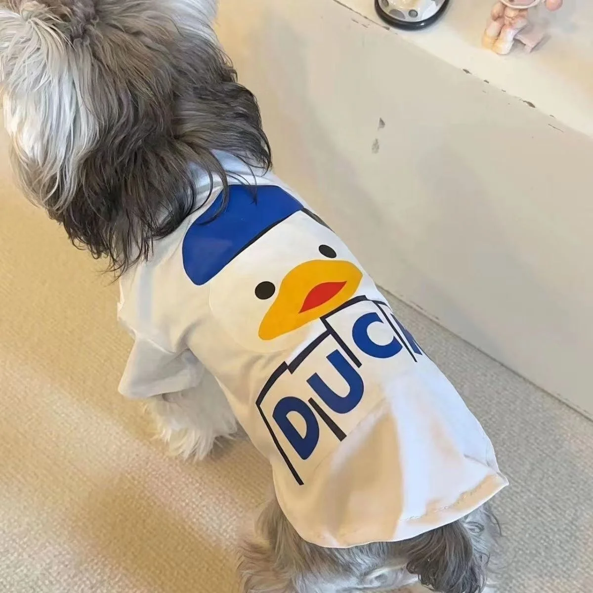Wholesale spot luxury pattern dog clothing summer thin tank top pet clothing