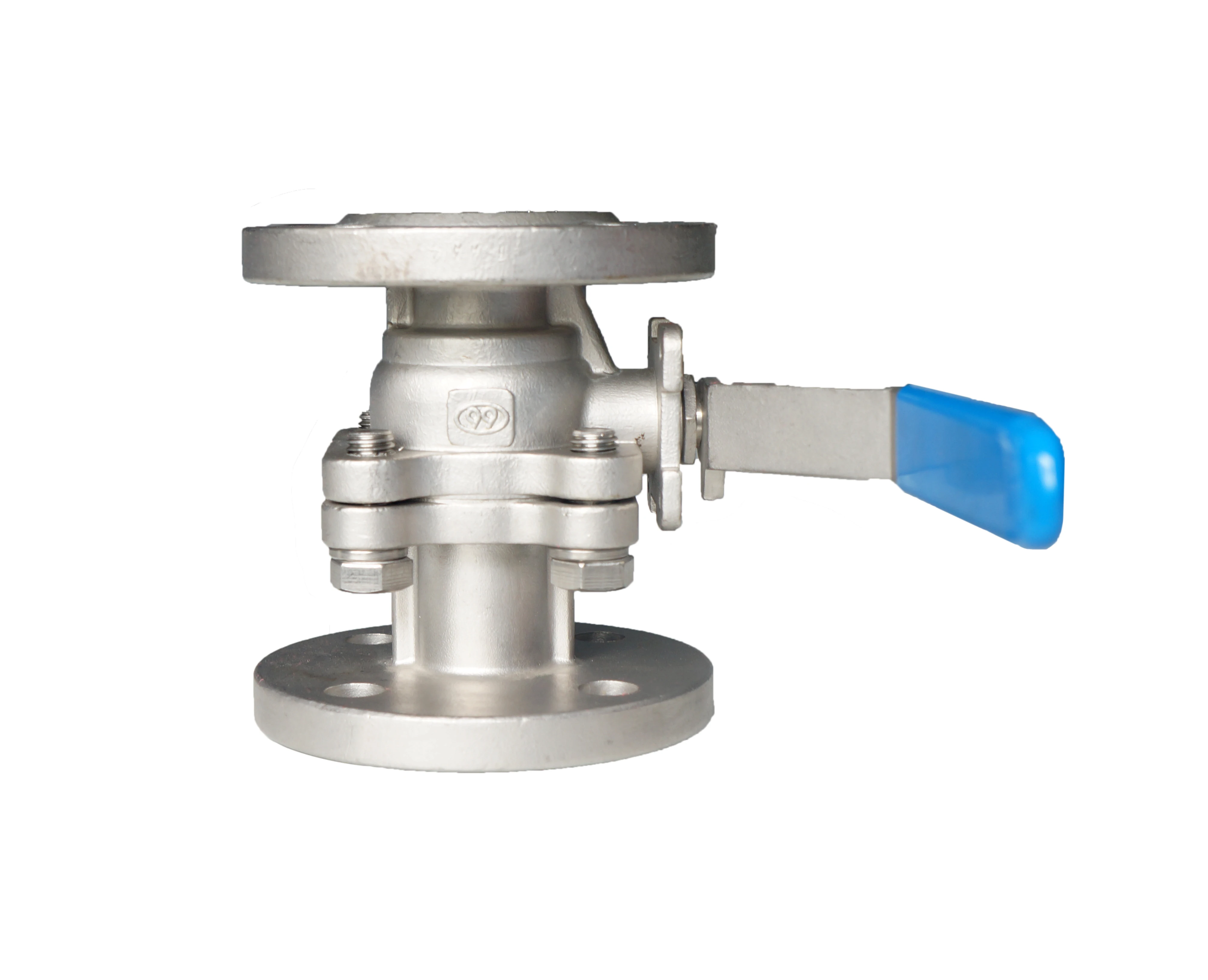 Stainless steel 1/2 or 3/4 or 1 1/4 or 1 1/2 or 2 1/2 or 1 or 2 or 3 or 4 inch 2PC Flanged Ball valve PN16