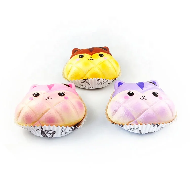 Индивидуальные милые супер мягкие сжимаемые мягкие игрушки в виде булочек для детей.