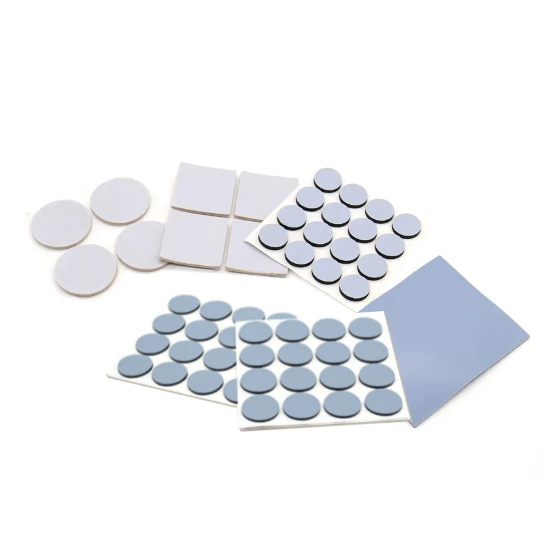Over 30 years experience transparent beige heavy Wooden furniture Floor Protectors PTFE easy Moving glides slider pads
