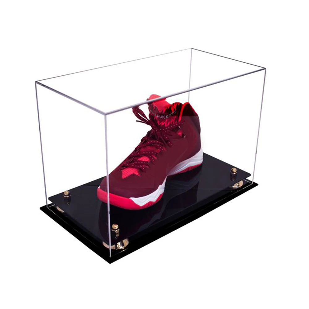 Luxury Sneaker Plexiglass Box for shoes Clear Acrylic Shoe Case Display Box