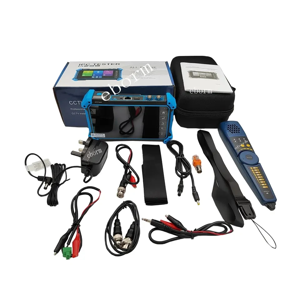 Newest CCTV Tester IPC 5200C plus IP camera AHD CVI TVI SDI 4k HD VGA Cable tracker CCTV Tester pro