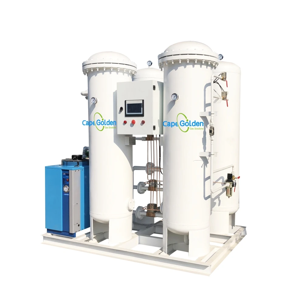 High Purity Psa Oxygen Generator for hospital Central Oxygen Supply for Filling Cylinders Easy to Install Oxygen Plant
