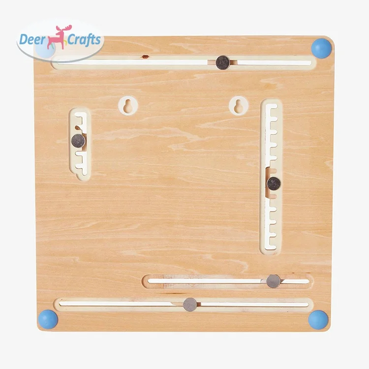 New arrival preschool learning cognitive season time/month wooden calendar toy for kids DF09028