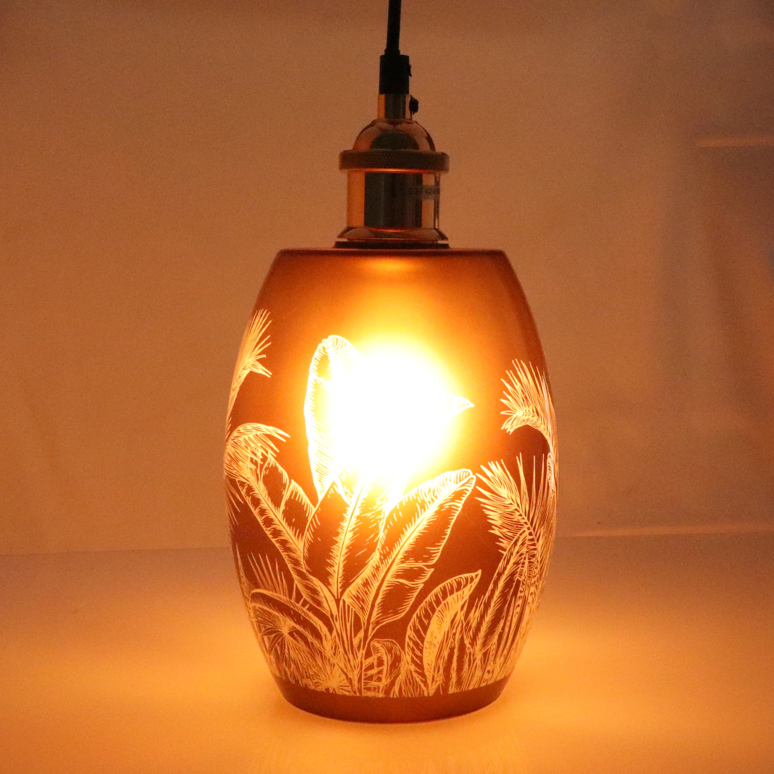 Factory Wholesale lighting accessories popular selling decorative glass lamp shade for pendant light table lamps