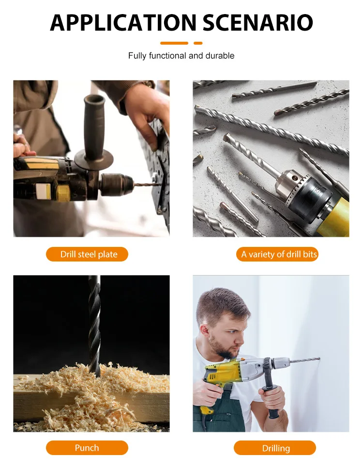 DEHN high speed Variable Speed Switch Impact Hammer Drill Hammer Drill Machine