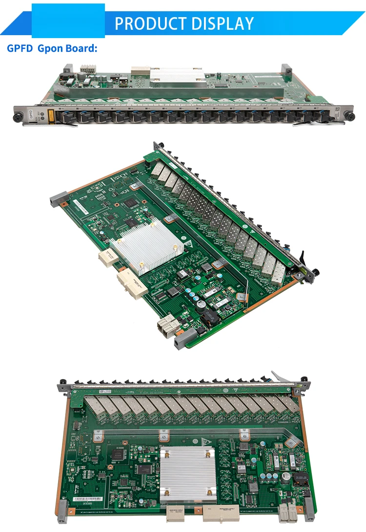 Original 16 ports GPON Optical Line Terminal Service Board C+ C++ Pon Modules GPFD For FTTH Network