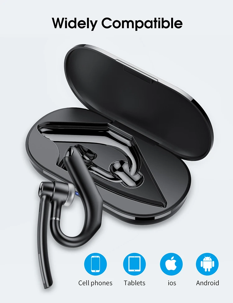 J2 Ear hook 5.0 BT Headset Stereo Factory Sport Wholesale driver business earphone