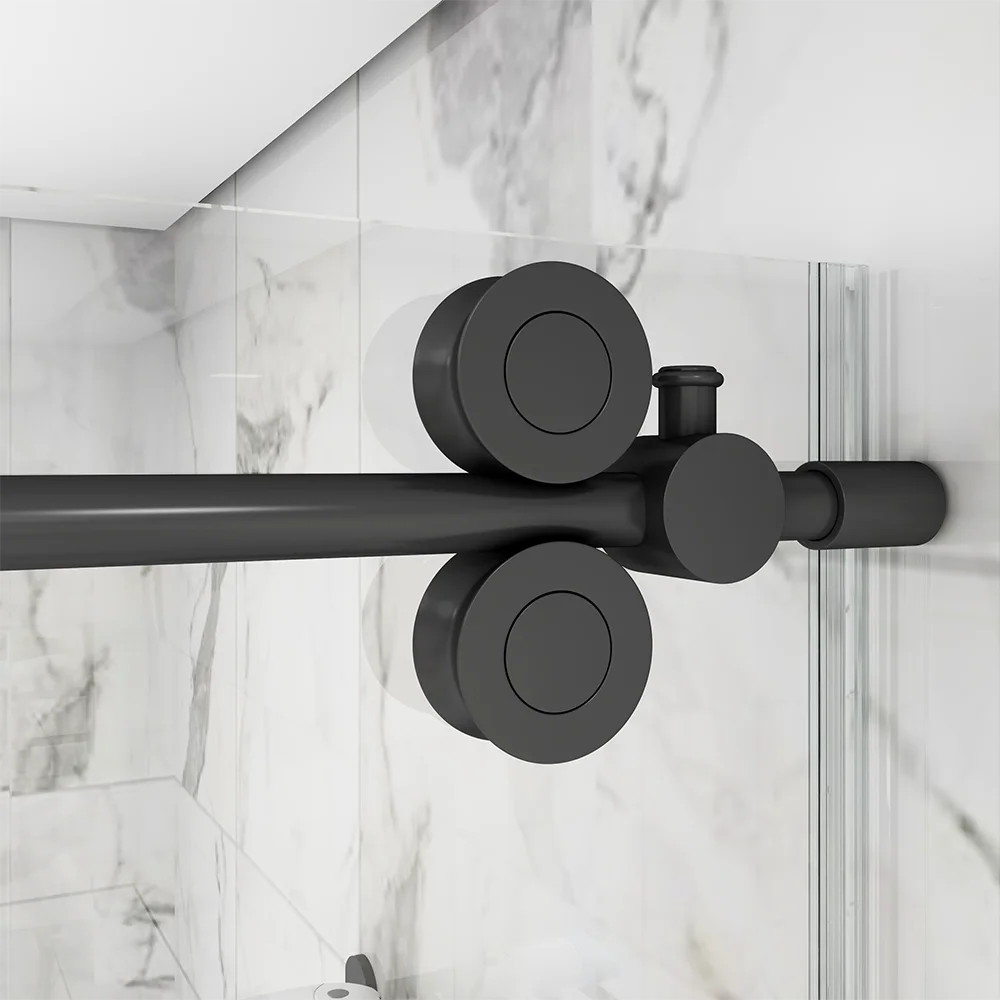 Bathroom Design Frameless Shower Glass Door Tempered Glass Sliding Shower Room