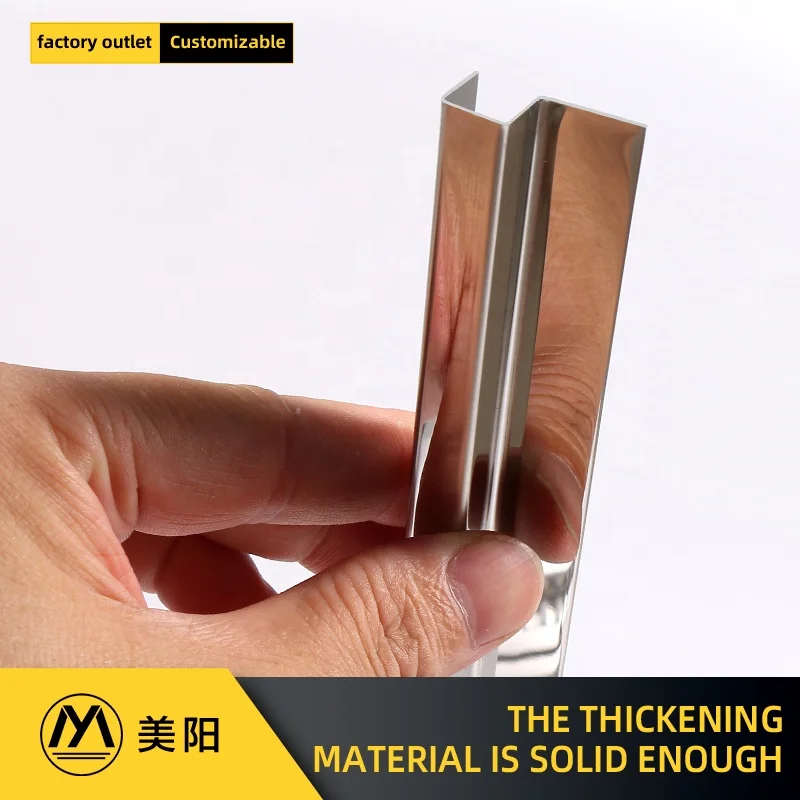 High Quality U Shape Ceramics Trim Strips For Building Wall Decoration