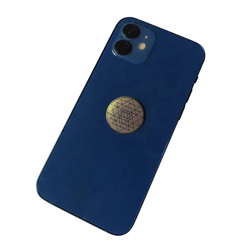 Against EMF Protection EMR Round Scalar Quantum Shield Anti Radiation Sticker Quantum Shield For Phone