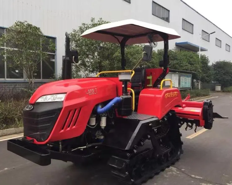 India Indonesia Thailand Vietnam Malaysia paddy / rice field use 50hp 80hp mini farm crawler tractor YTO rubber crawler tractor