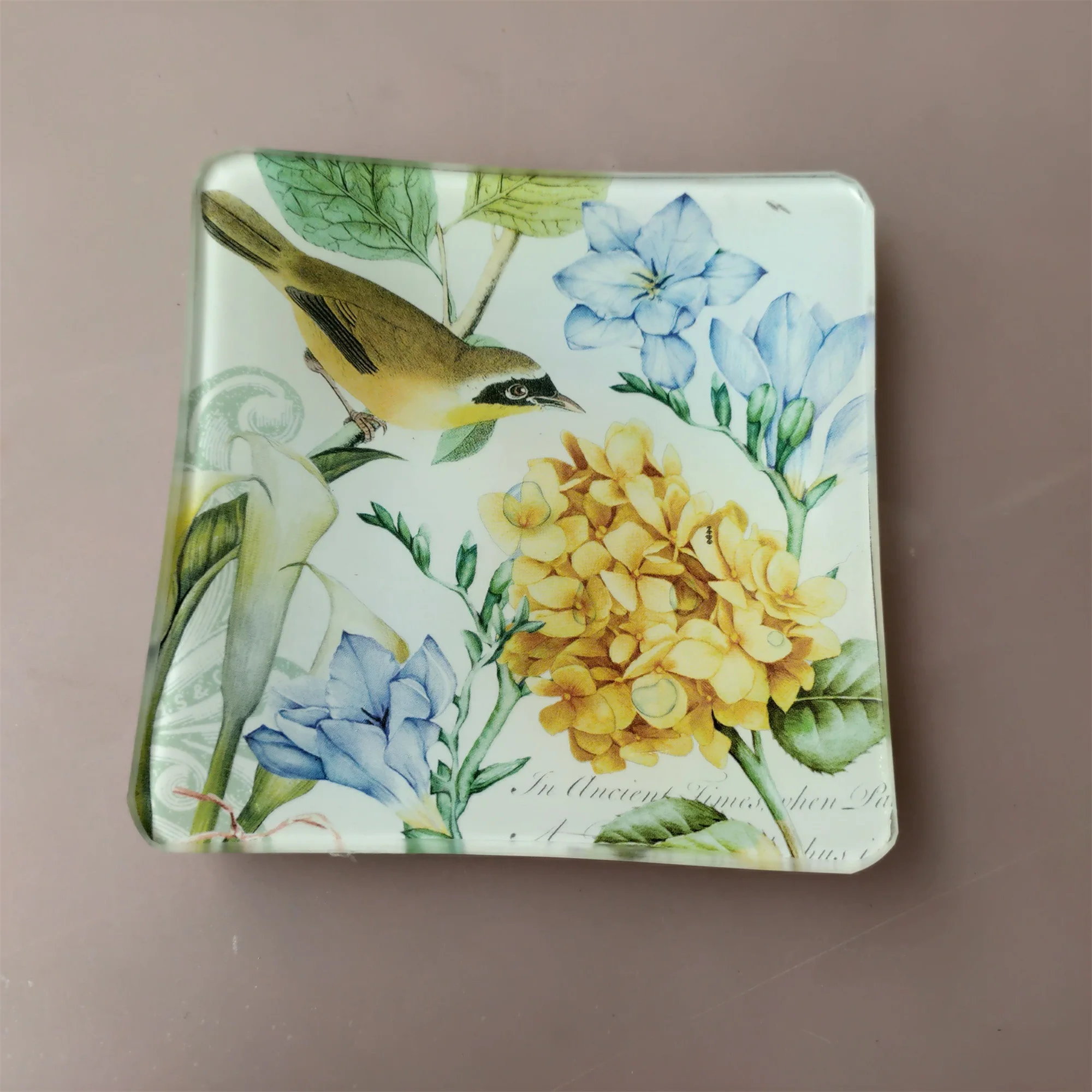 tempered glass soap plate home and bathroom decoration