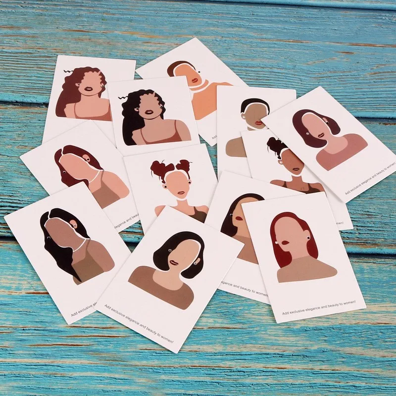 20102102 художественная раскладка индивидуальные витрины для ювелирных изделий с логотипом серьги ожерелье картонные