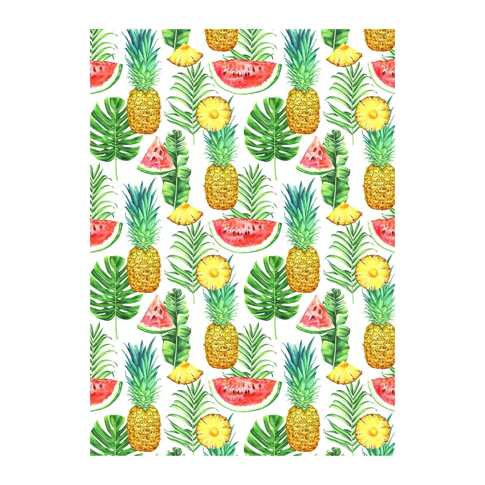 Meita Home Natural cotton standard size sublimation printed wholesale cotton canvas duck fabric set of 3 kitchen tea towels