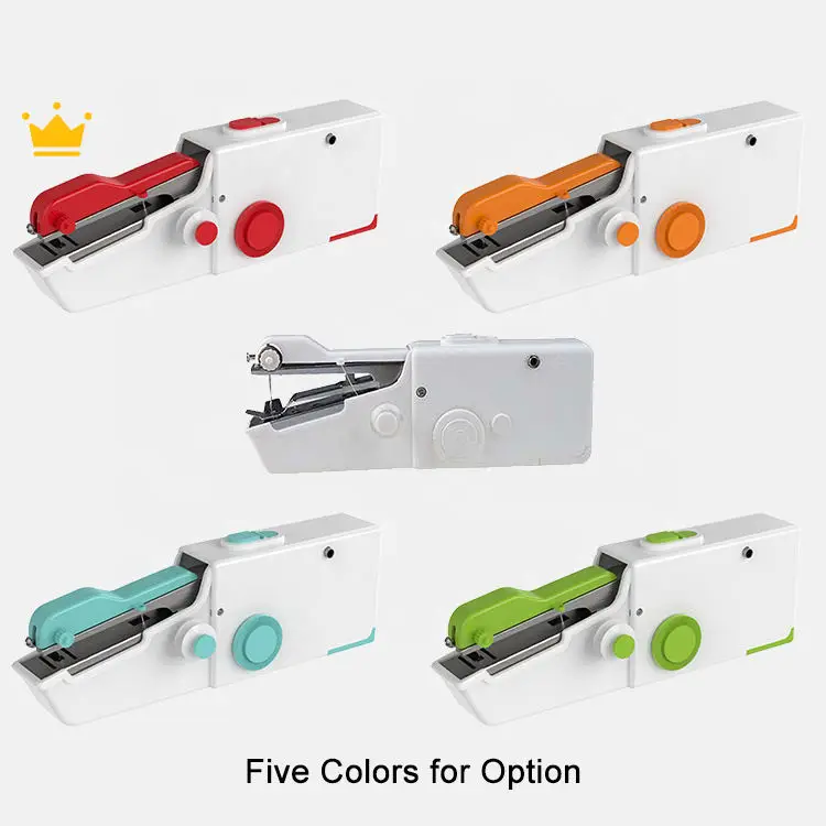 Factory Handy Electric Sewing Machine Mini Portable Handy Stitch Home Travel  Sewing Machine Table Hand-Held Single Stitch