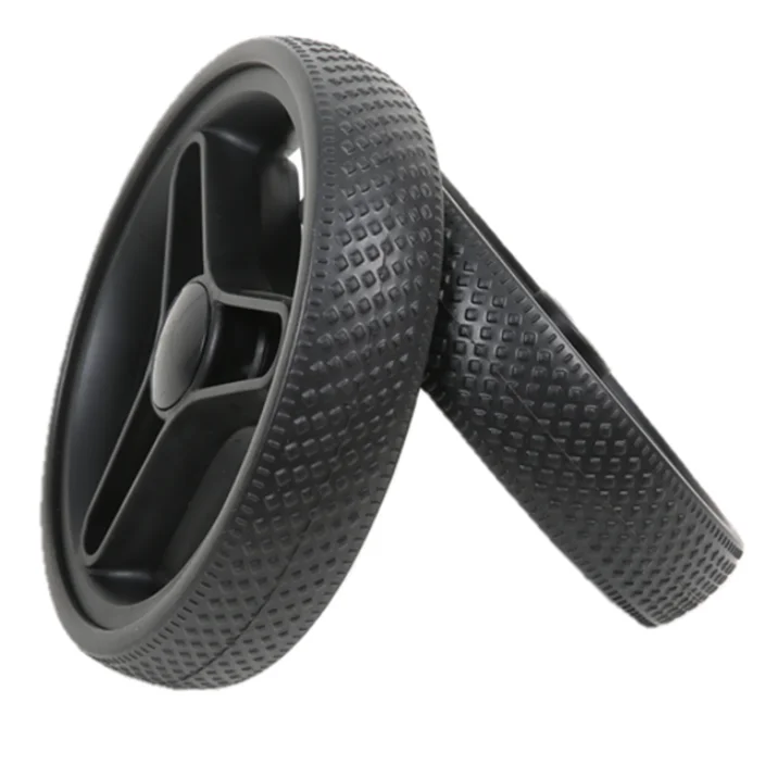 7 Inch Plastic Hub Pu Foam Tire Wheel Eva Foam Wheel for Baby Stroller