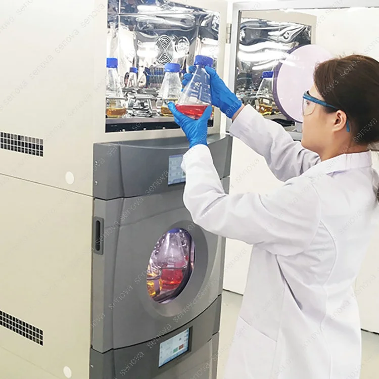 Orbital Linear Shaking Stackable Stacking Refrigerated Laboratory incubating Shaker Incubator