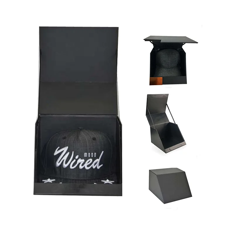 hot sale hat box custom printed baseball cap boxes gift box