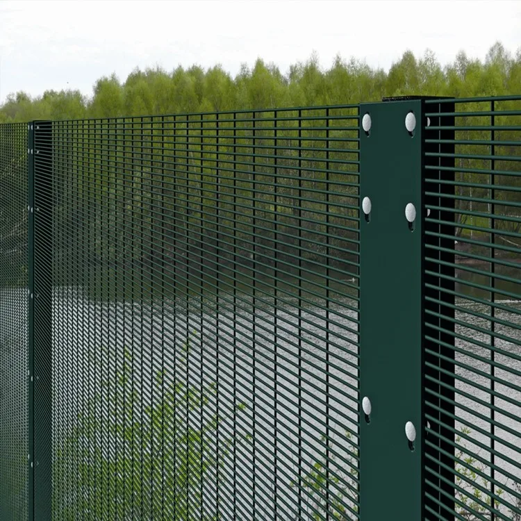 High Perspective And High Security Dense Mesh Guardrail Board Airport Railway Prison Safety Fence 358 Anti-intruder Mesh Fence