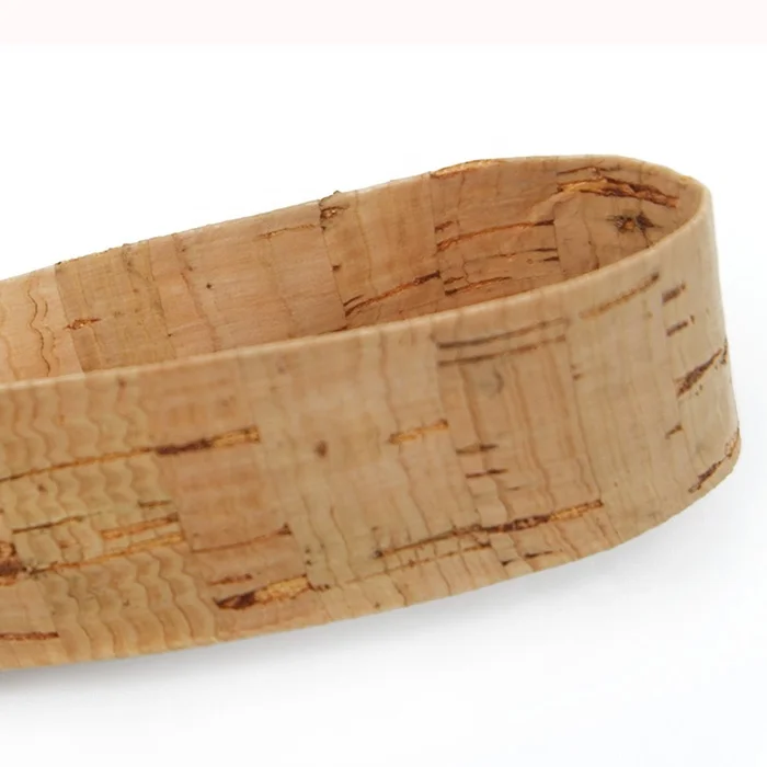 
Eco friendly cork wrist strap short key chain lanyard 