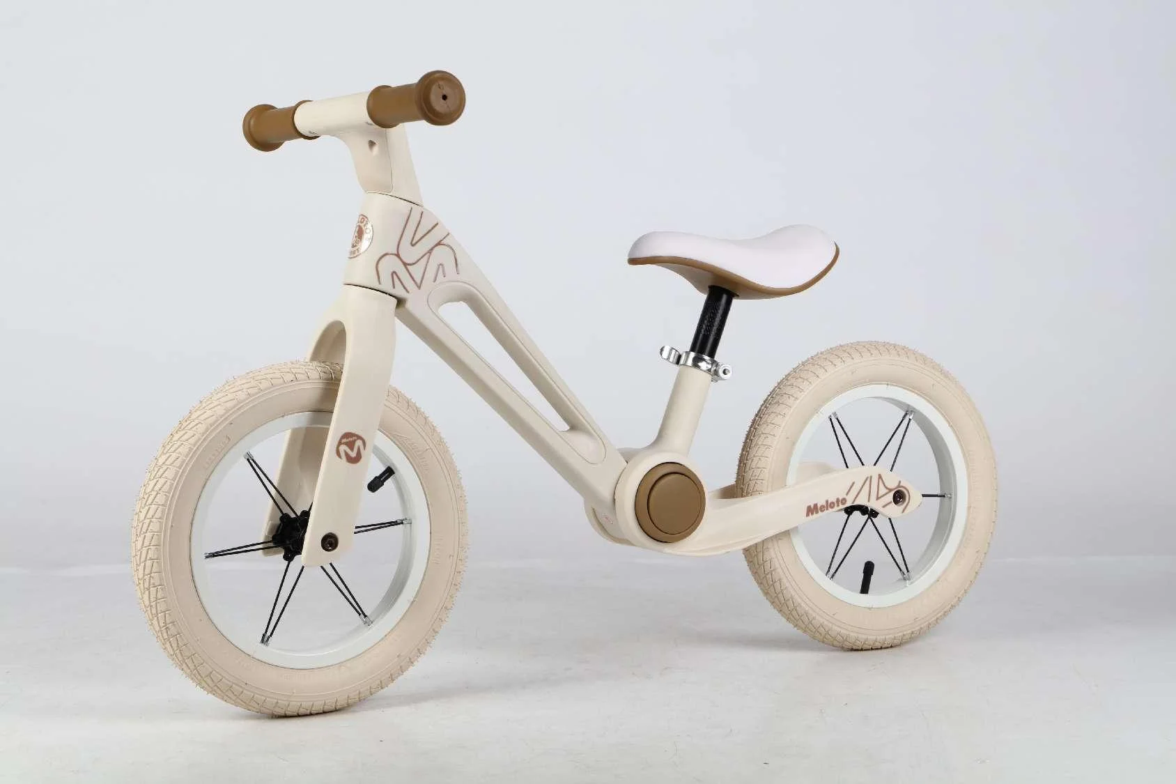 High-quality Foldable Nylon balance bike no-pedal scooter simple style